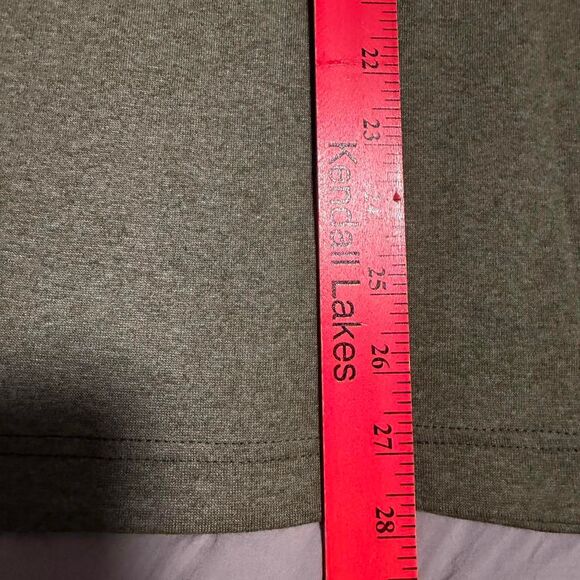 Aeropostale Men's Green and Khaki T-shirt Size S - Picture 5 of 7